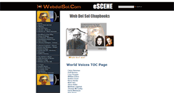Desktop Screenshot of chapbooks.webdelsol.com