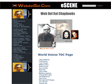 Tablet Screenshot of chapbooks.webdelsol.com
