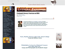 Tablet Screenshot of literaryexplorer.webdelsol.com